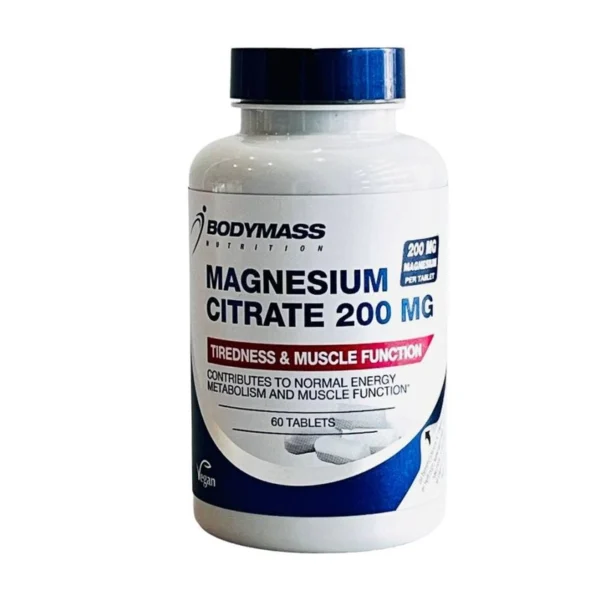 Magnesium citrate 200 mg 60 tablets