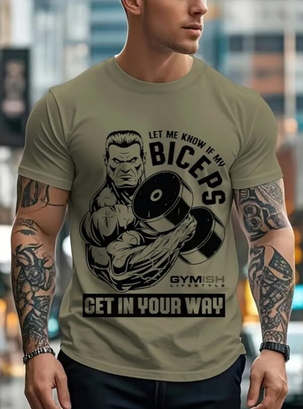 Biceps In your way workout T-shirt