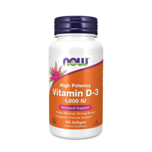 Vitamina D-3 1000 UI 180 Softgels