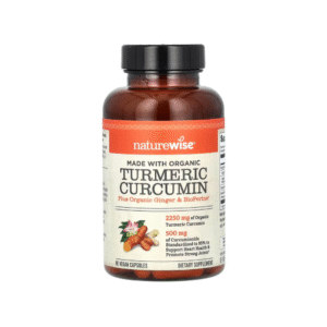 Curcumine de curcuma biologique, 90 capsules vegan