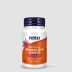Vitamin D3 5 000 IU - 120 softgels