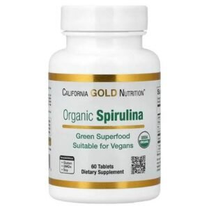 Spirulina, 500 mg, 60 Tablets