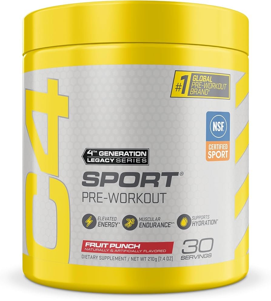 C4 Sport Pre Workout Powder