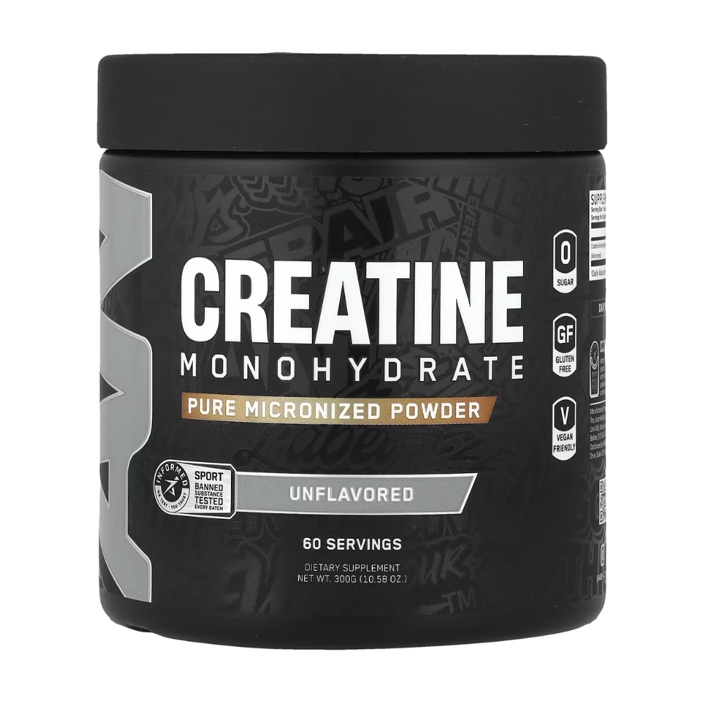 Poudre de créatine monohydrate pure micronisée Non aromatisée 300 g