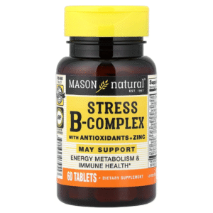 Stress B-Complex with Antioxidants + Zinc 60 Tablets